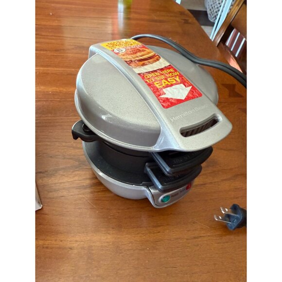 Hamilton Beach Breakfast Sandwich Maker NEW 25475 - Picture 3 of 7